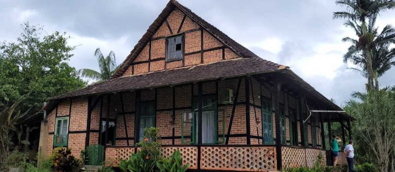 Conjunto Zimdars e Casa Hardt s&atilde;o restaurados pela Iphan em Santa Catarina – Foto: Casa Hardt / Reprodu&ccedil;&atilde;o ND