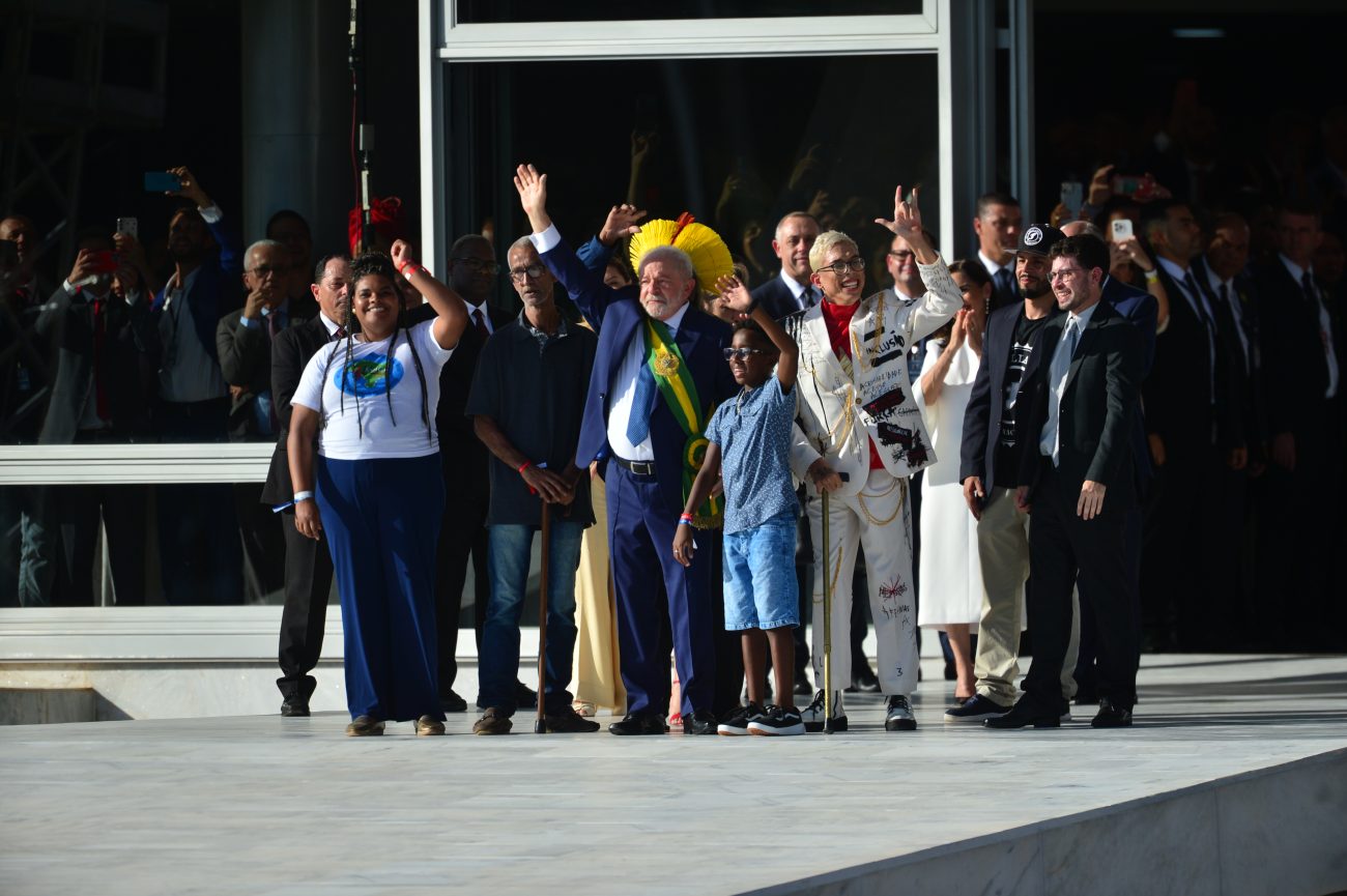 Cerimônia de posse do presidente da República, Luiz Inácio Lula da Silva no Palácio do PlanaltoFoto: José Cruzr/Agência Brasil/ND