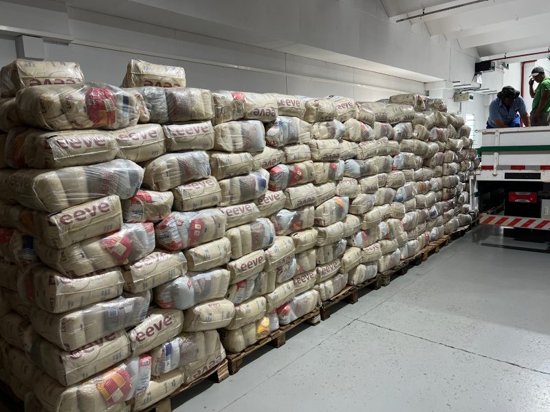 2.100 cestas b&aacute;sicas ser&atilde;o distribu&iacute;das &agrave;s fam&iacute;lias em vulnerabilidade de Chapec&oacute; – Foto: Prefeitura de Chapec&oacute;/Divulga&ccedil;&atilde;o/ND