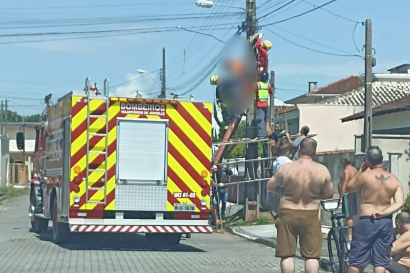 Trabalhador morreu ap&oacute;s levar choque em Joinville – Foto: Internet/Reprodu&ccedil;&atilde;o