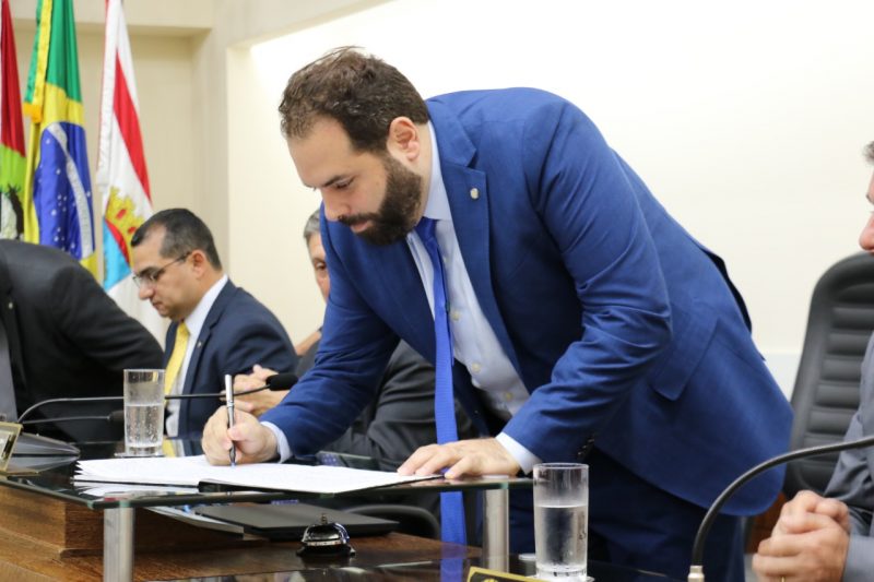Jo&atilde;o Cobalchini assumiu a presidente do Legislativo de Florian&oacute;polis – Foto: Divulga&ccedil;&atilde;o/ND