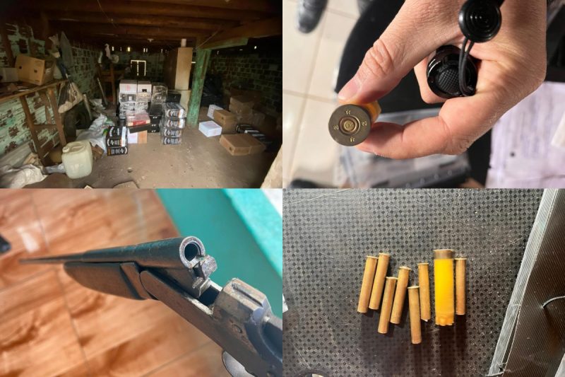 Uma opera&ccedil;&atilde;o da Pol&iacute;cia Federal investiga agentes por facilitar contrabando em Santa Catarina. &mdash; Foto: Pol&iacute;cia Federal/Reprodu&ccedil;&atilde;o/ND