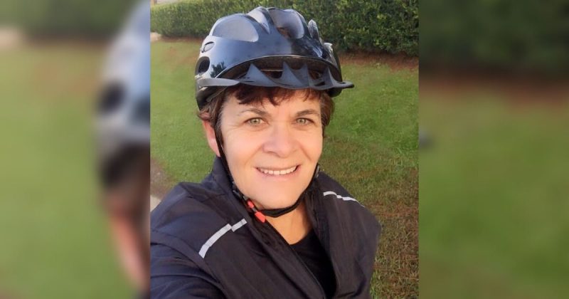 Grazia Sangalletti was 57 and shared her love of cycling on social media.  Photo: Internet/Reproduction/ND