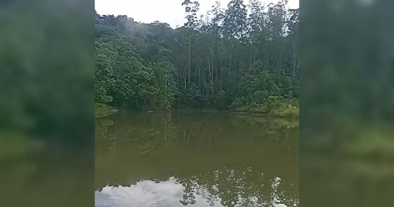 Peixe carrega equipamento de pesca para a&ccedil;ude, homem tenta recuperar e morre afogado em Meleiro – Foto: CBM/Divulga&ccedil;&atilde;o/ND