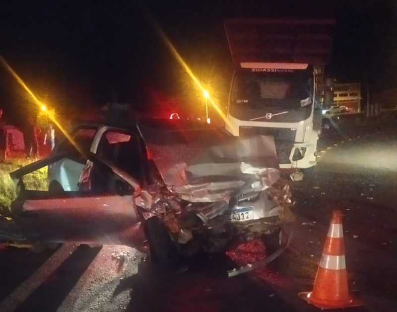 O Corpo de Bombeiros foi acionado na noite de segunda-feira (16). &mdash; Foto: Corpo de Bombeiros/Reprodu&ccedil;&atilde;o/ND
