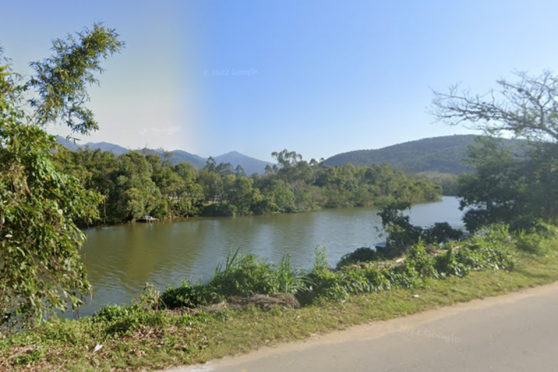 Corpo foi encontrado dentro de saco pl&aacute;stico em rio – Foto: Google Maps/Reprodu&ccedil;&atilde;o/ND