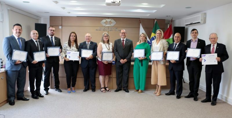 Conselho Regional de Administra&ccedil;&atilde;o de Santa Catarina d&aacute; posse aos novos conselheiros – Foto: CRA-SC