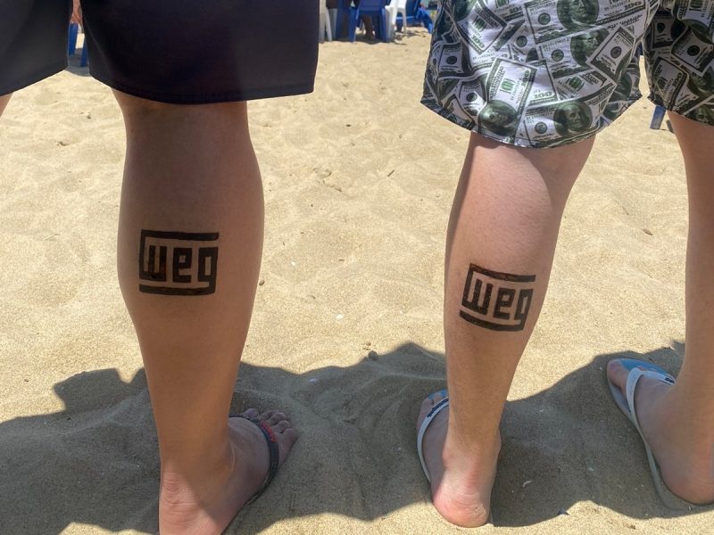 Tatuagem da Weg viralizou na internet
