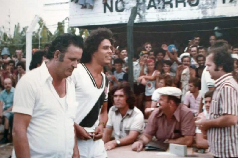 Roberto Dinamite foi o primeiro “carrasco” na hist&oacute;ria do JEC – Foto: Reprodu&ccedil;&atilde;o/ND