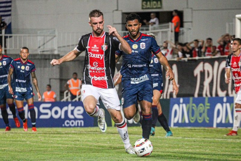 JEC e Marc&iacute;lio Dias se enfrentaram na noite desta quarta-feira (18), na Arena Joinville – Foto: Gustavo Mej&iacute;a/JEC/Divulga&ccedil;&atilde;o/ND