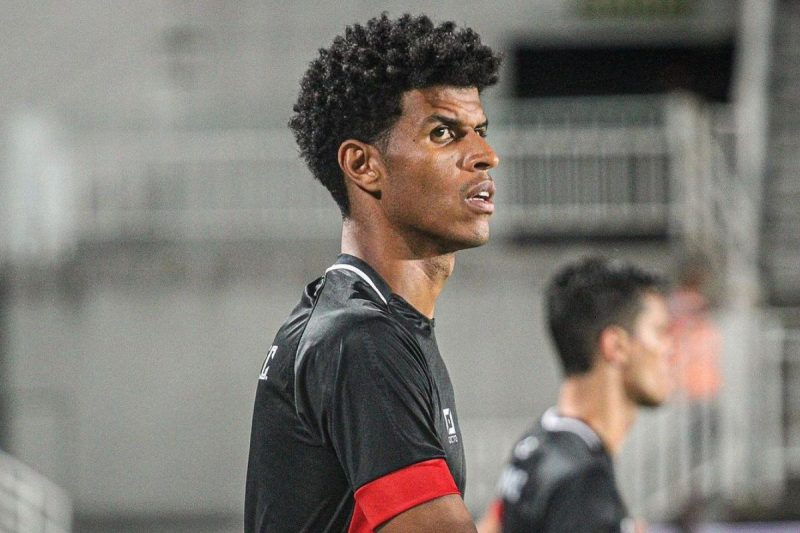 Ewerton P&aacute;scoa falou ap&oacute;s derrota que levou o JEC &agrave; zona de rebaixamento – Foto: Gustavo Mej&iacute;a/JEC/Divulga&ccedil;&atilde;o/ND