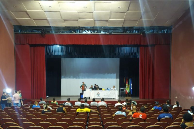 Congresso t&eacute;cnico da Ta&ccedil;a NDTV de Beach Soccer foi realizado na quarta-feira (11) – Foto: Dejalmo Godinho/ND
