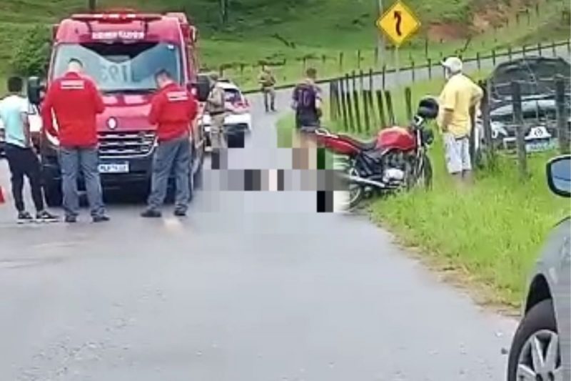 Acidente aconteceu na manh&atilde; desta quinta-feira (19), no bairro Amizade – Foto: Divulga&ccedil;&atilde;o/ND