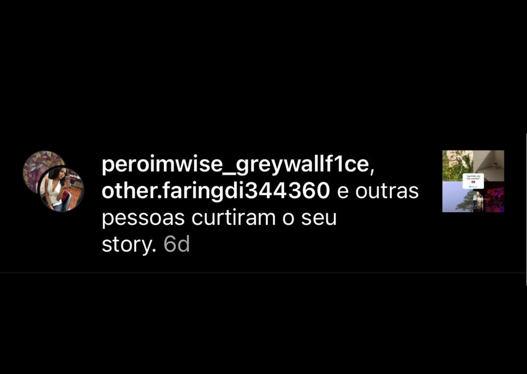Insta stories anônimo