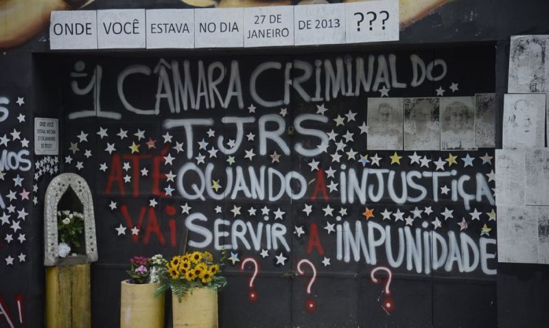 Inc&ecirc;ndio na boate Kiss, em Santa Maria completa 10 anos nesta sexta (27) – Foto: Tomaz Silva/ Ag&ecirc;ncia Brasil