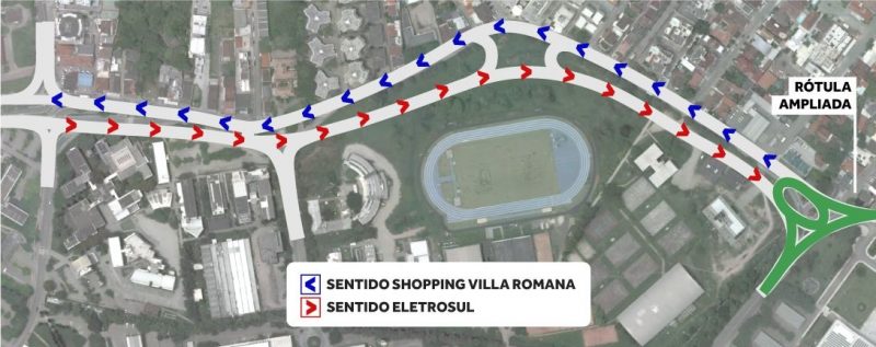 Altera&ccedil;&otilde;es no tr&acirc;nsito – Foto: PMF/Divulga&ccedil;&atilde;o/ND