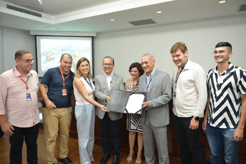 Portonave recebe licen&ccedil;a ambiental para amplia&ccedil;&atilde;o; obra deve iniciar ainda em 2023 – Foto: Eduardo Valente/Secom