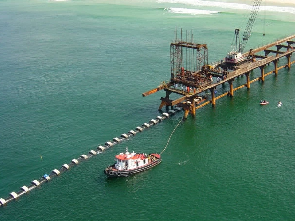 Emiss&aacute;rio submarino da Barra da Tijuca, Rio de Janeiro – Foto: Divulga&ccedil;&atilde;o