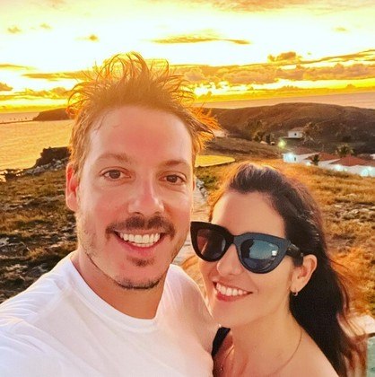 Ter ou n&atilde;o filhos foi o principal motivo que levou ao fim o casamento de Porchat e Nataly – Foto: Reprodu&ccedil;&atilde;o/Internet