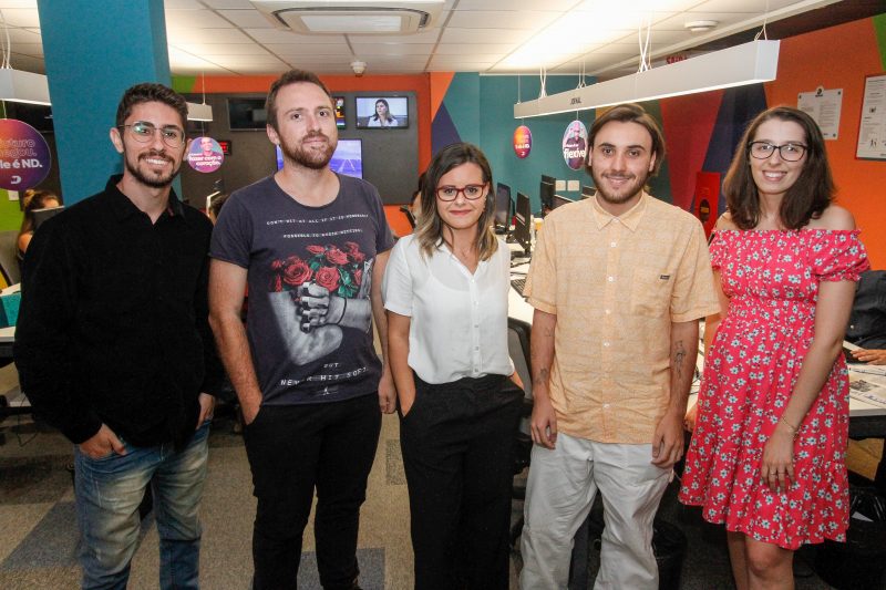 Quatro trabalhos produzidos por profissionais do jornal ND e do portal ND+ est&atilde;o entre os finalistas do 2&ordm; Pr&ecirc;mio ACI Ocesc de Jornalismo – Foto: Leo Munhoz/ND