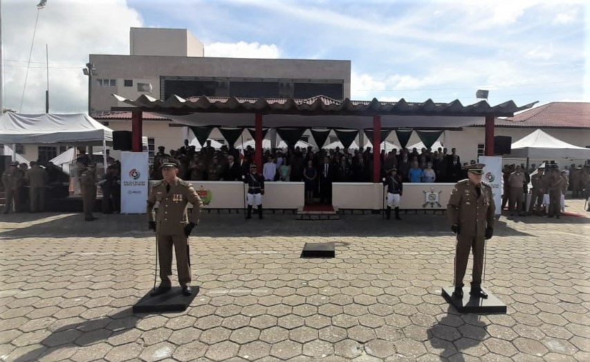 A solenidade foi realizada na sede da APMT (Academia de Polícia Militar da Trindade). - Lucas Leal/Divulgação/ND