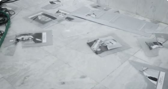 Galeria dos presidentes foi danificada – Foto: Divulga&ccedil;&atilde;o/Ricardo Stuckert/ND