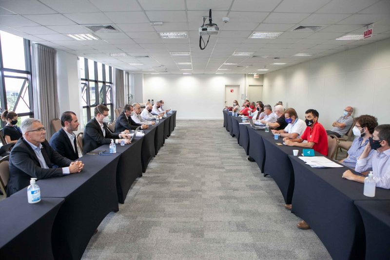 Empres&aacute;rios e trabalhadores repetem rodada de negocia&ccedil;&atilde;o do piso regional j&aacute; realizada em 2022 – Foto: Fiesc