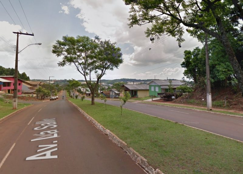 O caso de furto foi registrado na madrugada desta quarta-feira (4), em Xanxer&ecirc;. &mdash; Foto: Google Maps/Reprodu&ccedil;&atilde;o/ND