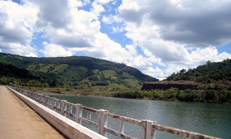 A v&iacute;tima foi encontrada pr&oacute;ximo da antiga ponte sobre o rio Passo Fundo, em Nonoai. &mdash; Foto: Google Maps/Reprodu&ccedil;&atilde;o/ND