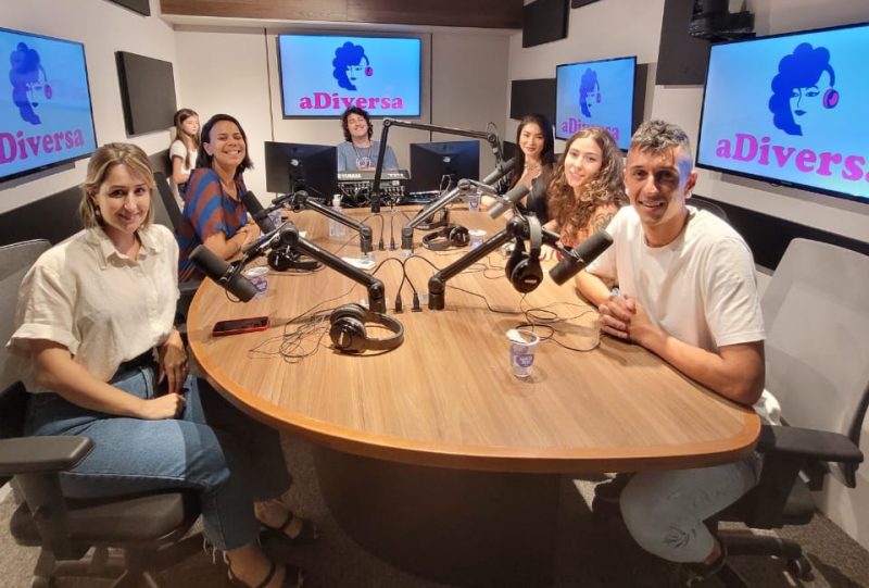 Gravação podcast aDiversa sobre OnlyFans