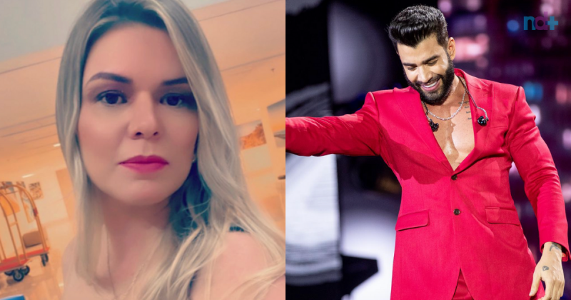 Virg&iacute;nia Bandeira foi retirada do local a pedido do canto, ap&oacute;s jogar garrafa de &aacute;gua no palco – Foto: Instagram/Reprodu&ccedil;&atilde;o/Colagem/ND