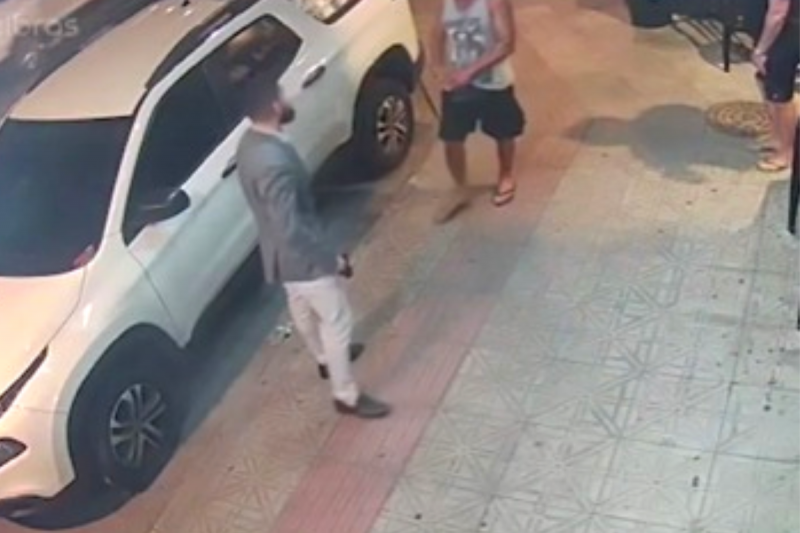 A surveillance camera captured the moment of the crime – Photo: Video Capture/File/ND