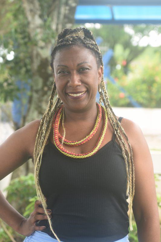 Cintia &eacute; professora, militante e comunicadora em Crici&uacute;ma – Foto: Ulisses Job/Divulga&ccedil;&atilde;o/ND