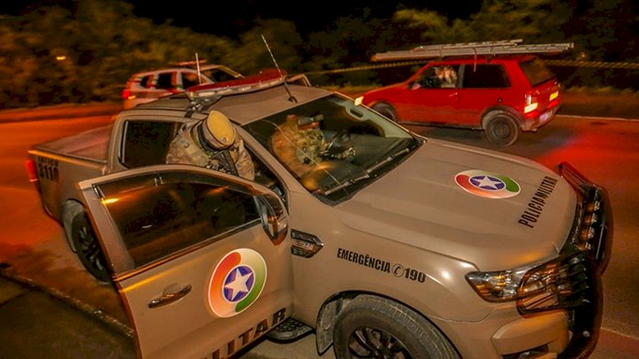 Imagem ilustrativa do atendimento de uma ocorrência policial &#8211; Foto: PMSC/Divulgação/ND