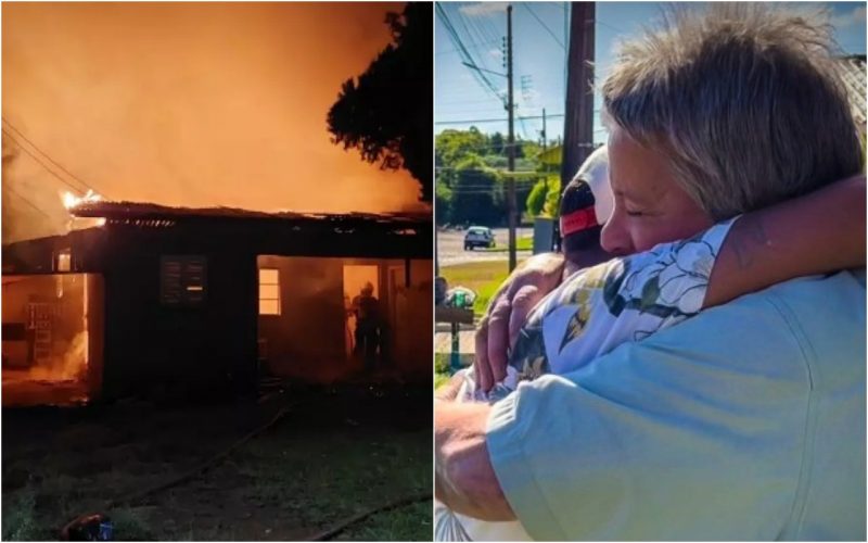 empresário doou casa após família perder tudo em incêndio