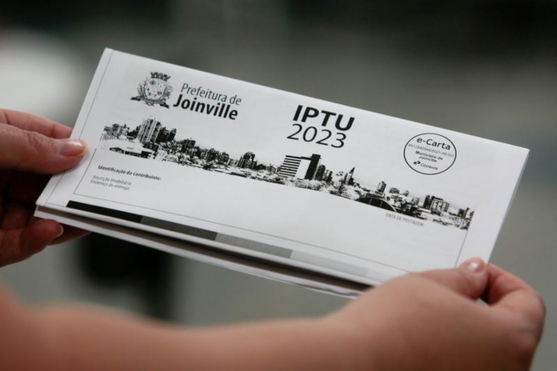 “Eles foram pagar, alguns n&atilde;o deu certo e uma semana depois veio o carn&ecirc; verdadeiro”, informa a mensagem de &aacute;udio que circula no Norte catarinense – Foto: Prefeitura de Joinville/Divulga&ccedil;&atilde;o