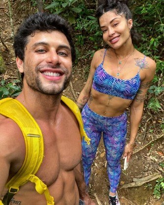 Aline Campos e Jesus Luz tamb&eacute;m decidiram por terminar o namoro – Foto: Reprodu&ccedil;&atilde;o/Internet