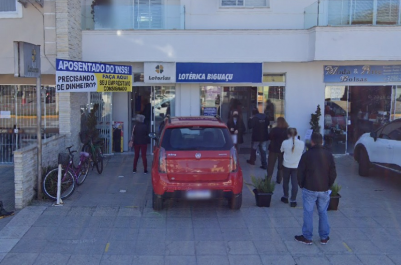 Loteria de Bigua&ccedil;u foi uma das que registrou um bilhete com 14 acertos da Lotof&aacute;cil – Foto: Maps/Reprodu&ccedil;&atilde;o/ND