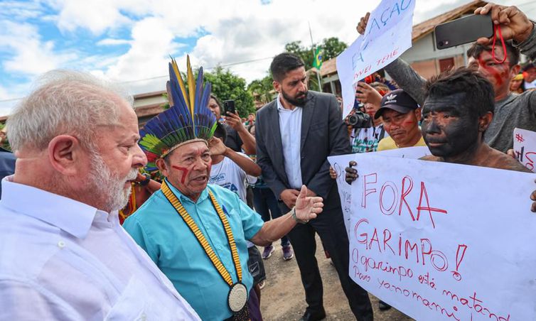 O presidente Luiz In&aacute;cio Lula da Silva visitou o hospital ind&iacute;gena e a Casa de Apoio &agrave; Sa&uacute;de Ind&iacute;gena em Boa Vista, capital de Roraima &mdash; Foto: Ricardo Stuckert/Pal&aacute;cio do Planalto/Divulga&ccedil;&atilde;o/ND