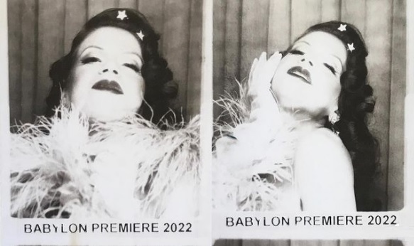 Atriz Mila Spigolon estrela ‘Babil&ocirc;nia’ com Brad Pitt e Margot Robbie – Foto: Reprodu&ccedil;&atilde;o/Internet/ND