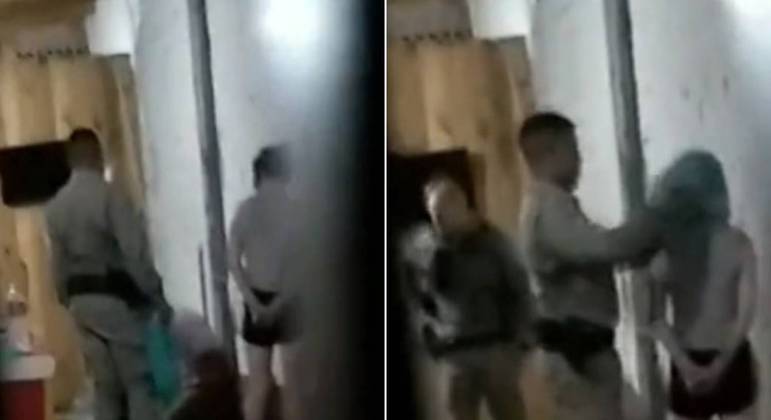 VÍDEO: PM sufoca mulher algemada com sacola na cabeça durante abordagem