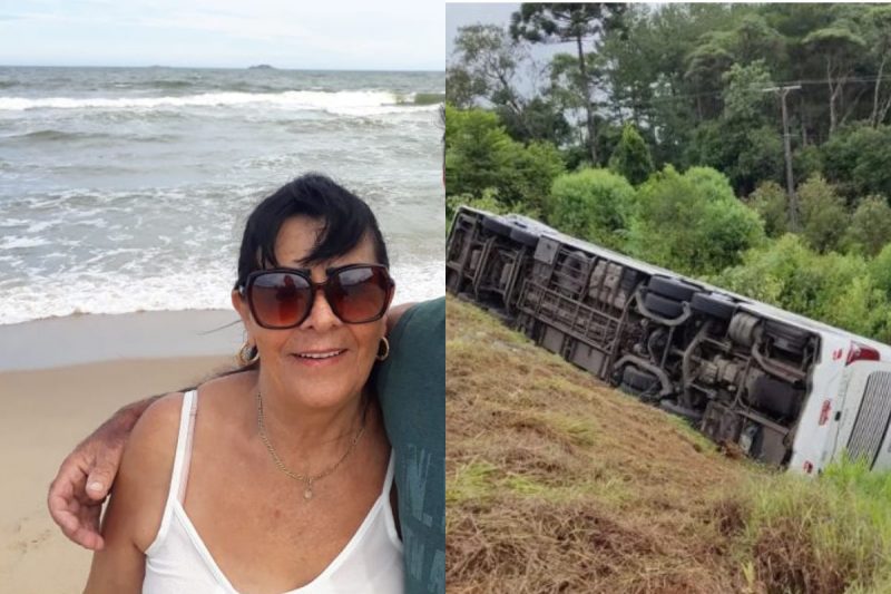 Emidia era natural de Campo Alegre – Foto: Arquivo Pessoal e PRF/Divulga&ccedil;&atilde;o/ND