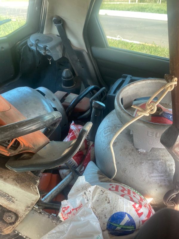 Objetos furtados em Imbuia foram recuperados em Lages – Foto: Divulga&ccedil;&atilde;o/Pol&iacute;cia Militar/ND