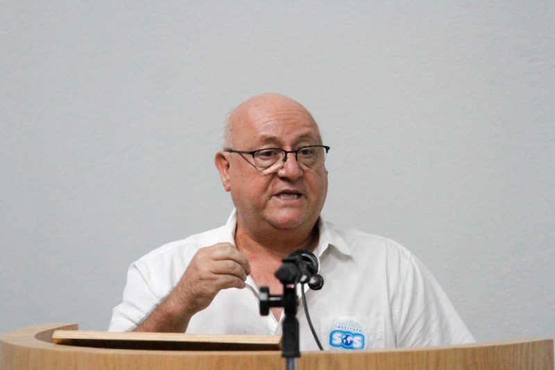 Gon&ccedil;alves estima que R$ 60 mil podem resolver problema do Rio do Br&aacute;s – Foto: Leo Munhoz/ND