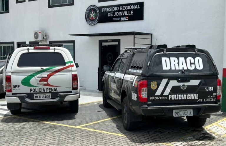 organização criminosa, celulares, sc