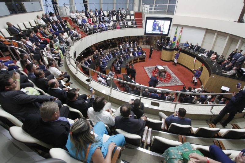 Secret&aacute;rio de Educa&ccedil;&atilde;o e da Agricultura do Estado explicam prioridades da nova gest&atilde;o das pastas em Santa Catarina – Foto: Leo Munhoz/ND