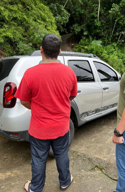 Homem &eacute; preso por tr&aacute;fico de drogas em Blumenau – Foto: Divulga&ccedil;&atilde;o/Pol&iacute;cia Civil/ND