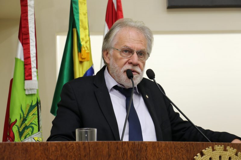 Renato Geske assumiu a lideran&ccedil;a do governo Top&aacute;zio na C&acirc;mara de Vereadores – Foto: &Eacute;dio H&eacute;lio Ramos/Divulga&ccedil;&atilde;o/ND
