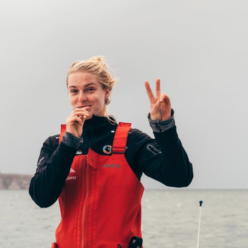 Rosalin Kuiper, de 27 anos, a bordo do Malizia – Foto: Jimmy Horel/Team Malizia/Reprodu&ccedil;&atilde;o/Internet/ND