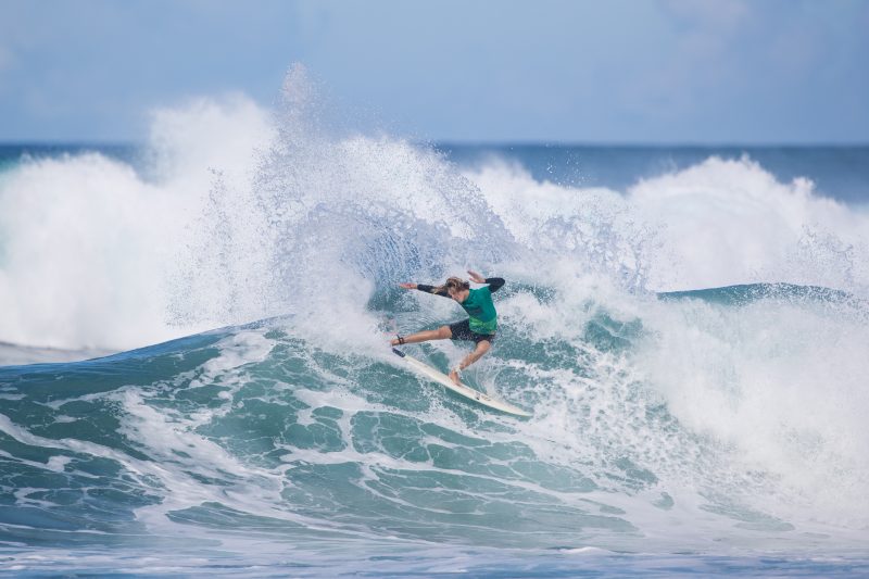 O surfista Ryan Kainalo vai representar o Brasil no Sambazon World Junior Championships – Foto: World Surf League/ND